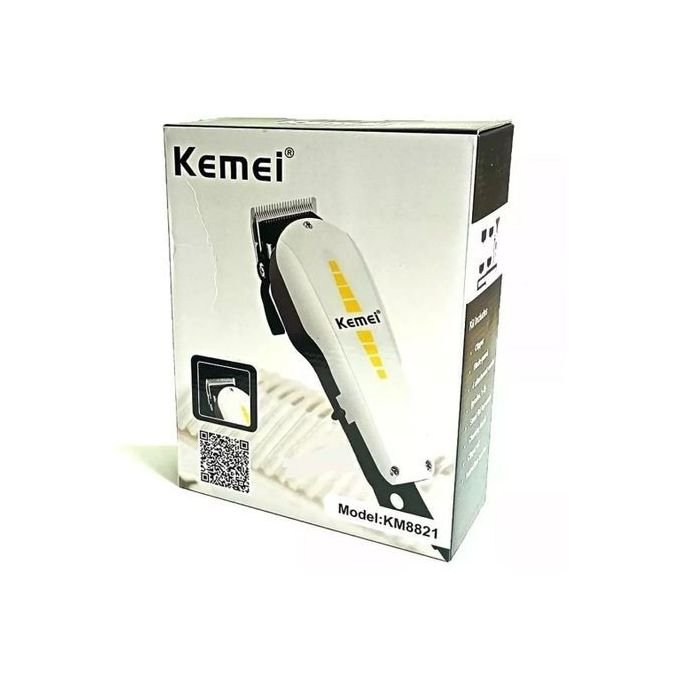 Kemei مقص الشعر الاحترافي كيمي KM-8821 - أبيض فاتح