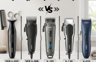 مقارنة ماكينات قص شعر VGR المنزلية V-055 V-006 V-195 V-130 V-033